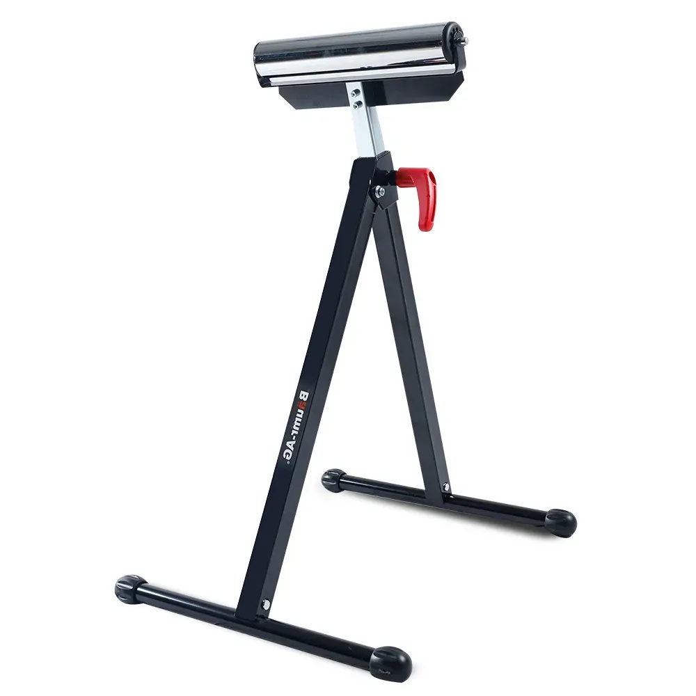 Baumr-AG Height Adjustable Roller Support Stand, 60kg Capacity, Folding Baumr-AG Height Adjustable Roller Support Stand, 60kg Capacity, Folding