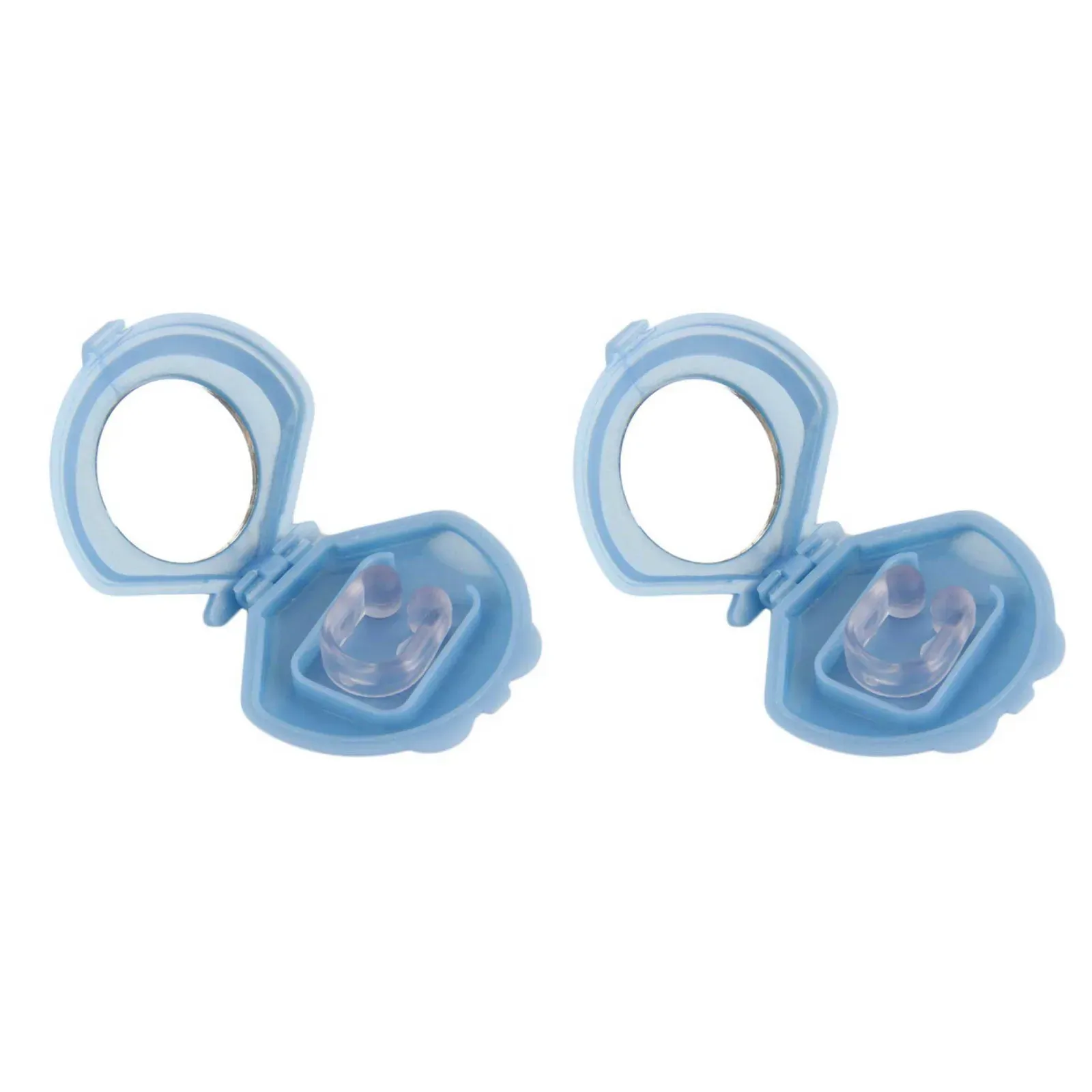 2x Anti Snoring Aid Nose Clips - Silicone Sleeping and Breathing Device 2x Anti Snoring Aid Nose Clips - Silicone Sleeping and Breathing Device