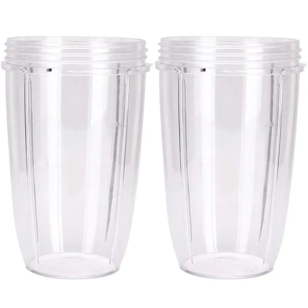 2x For Nutribullet Colossal Big Large Tall Cup 32 Oz - Nutri 600 and 900 Models 2x For Nutribullet Colossal Big Large Tall Cup 32 Oz - Nutri 600 and 900 Models