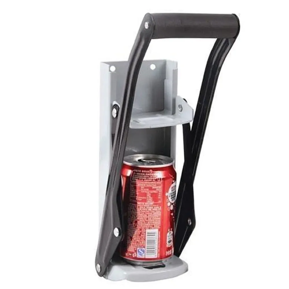 Aluminium Can Crusher - 16oz Beer Recycling Smasher - Wall Mounted Bottle Opener Aluminium Can Crusher - 16oz Beer Recycling Smasher - Wall Mounted Bottle Opener
