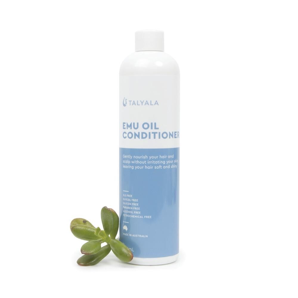 375ml Talyala Emu Oil Conditioner Nourish Protect Dandruff Dry Psoriasis Scalp 375ml Talyala Emu Oil Conditioner Nourish Protect Dandruff Dry Psoriasis Scalp