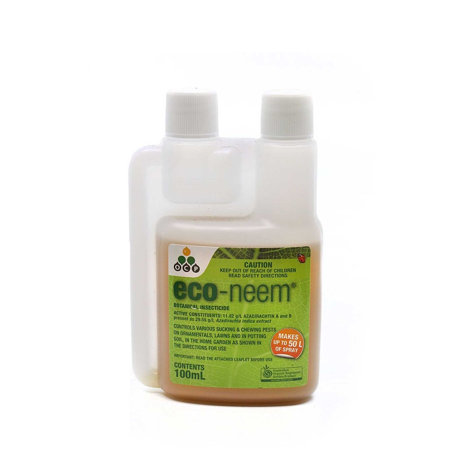 100ml Eco Neem Oil Botanical Organic Insecticide Econeem Sucking Lawn Grubs Pest 100ml Eco Neem Oil Botanical Organic Insecticide Econeem Sucking Lawn Grubs Pest