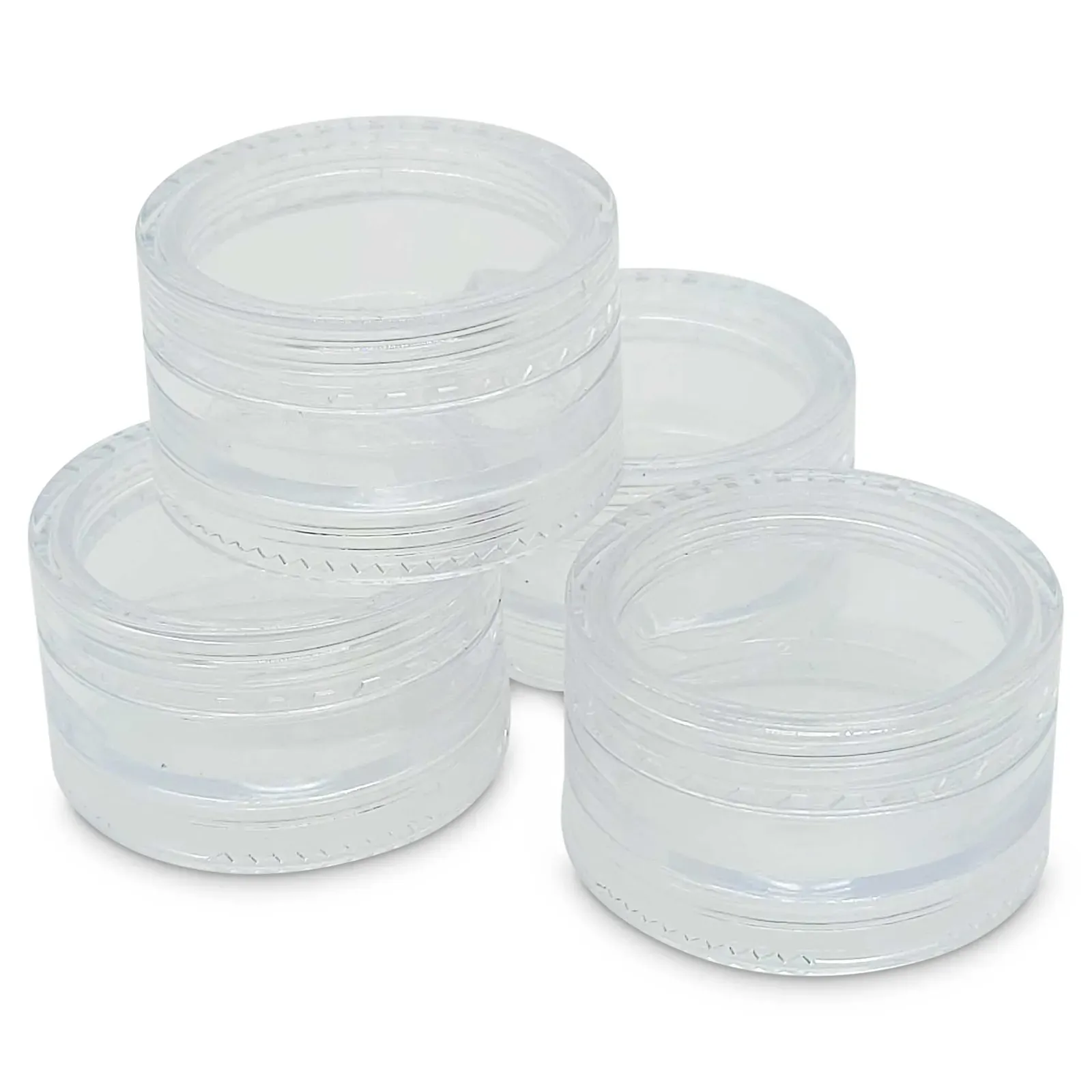 10x 3ml Lip Balm Containers Jars + Lids - Small Cosmetic Cream Sample Pot 10x 3ml Lip Balm Containers Jars + Lids - Small Cosmetic Cream Sample Pot