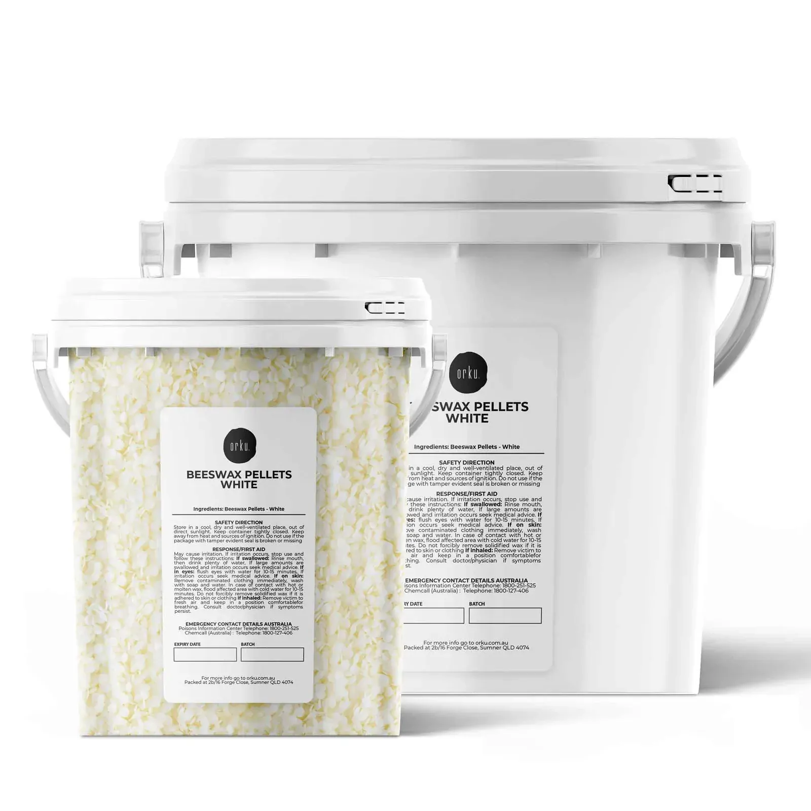 3Kg Natural Beeswax Pellets White Tub Pharmaceutical Cosmetic BP Candle Bees Wax 3Kg Natural Beeswax Pellets White Tub Pharmaceutical Cosmetic BP Candle Bees Wax