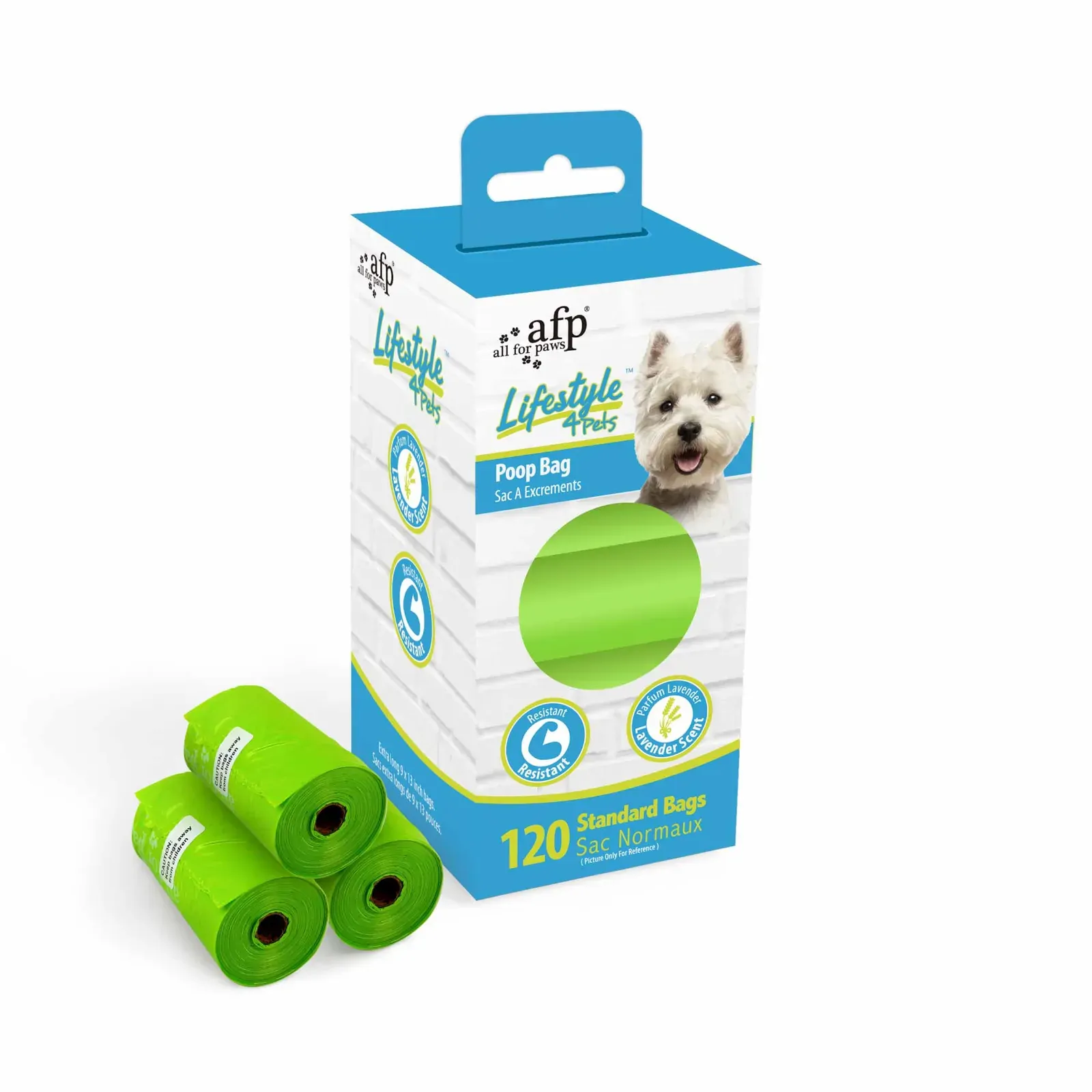 120 Dog Poop Bags 8x15 Rolls/Bags - Pet Waste Roll Lavender 120 Dog Poop Bags 8x15 Rolls/Bags - Pet Waste Roll Lavender