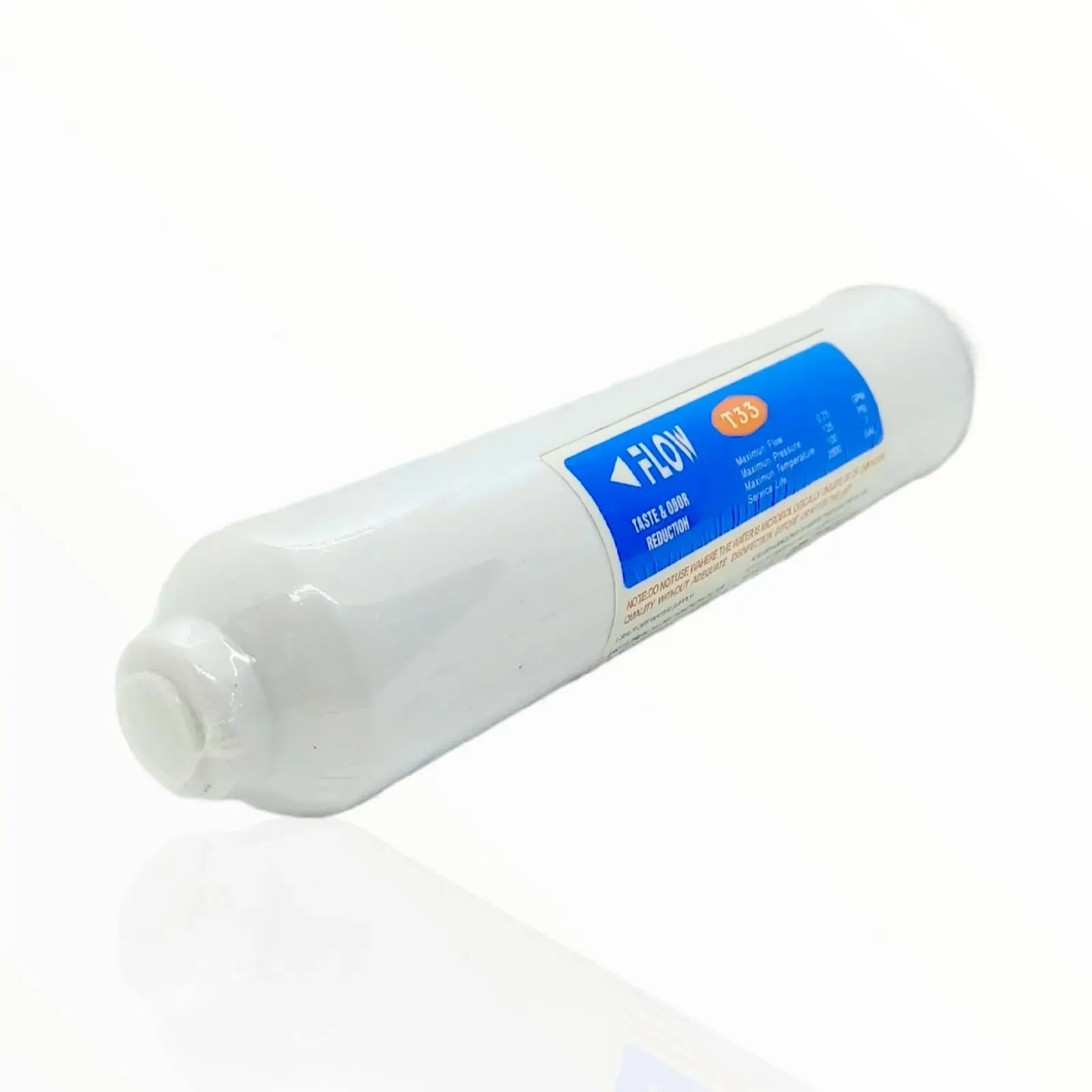 10"RO T33 Inline Coconut Carbon Filter Replacement Cartridge Reverse Osmosis 10"RO T33 Inline Coconut Carbon Filter Replacement Cartridge Reverse Osmosis