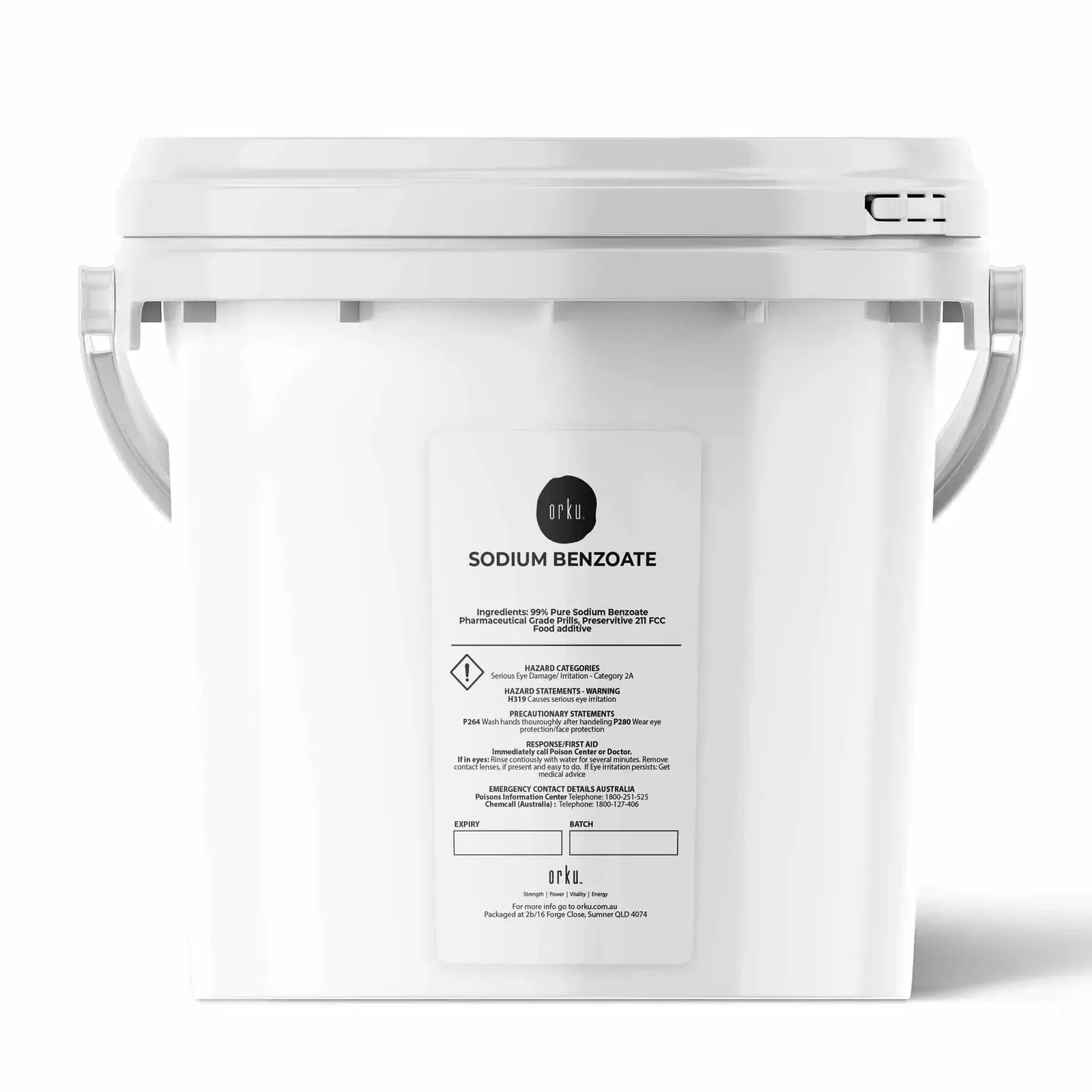 3.5Kg Sodium Benzoate Powder Tub - Preservative 211 Pharmaceutical Grade FCC Prills 3.5Kg Sodium Benzoate Powder Tub - Preservative 211 Pharmaceutical Grade FCC Prills