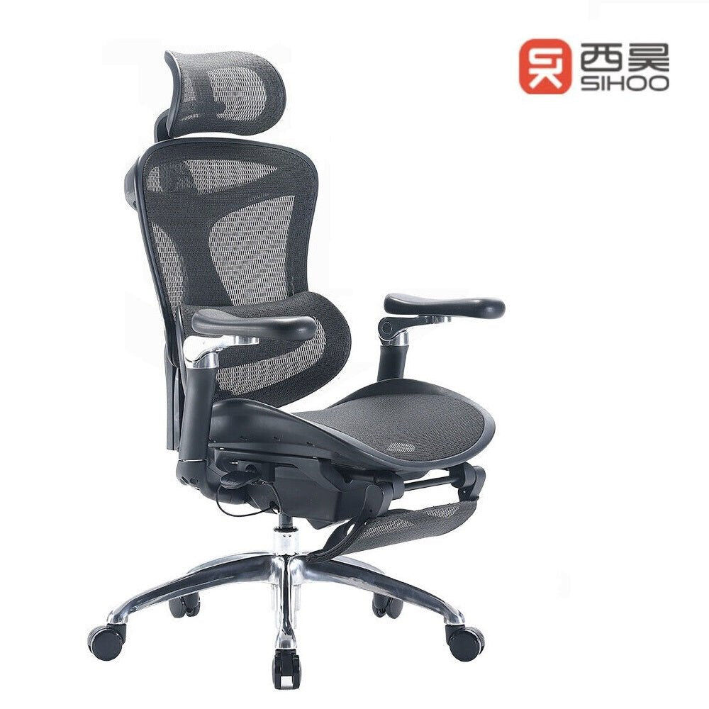 SIHOO A3 Doro C300 Ergonomics Executive Office Chair with Footrest Black SIHOO A3 Doro C300 Ergonomics Executive Office Chair with Footrest Black