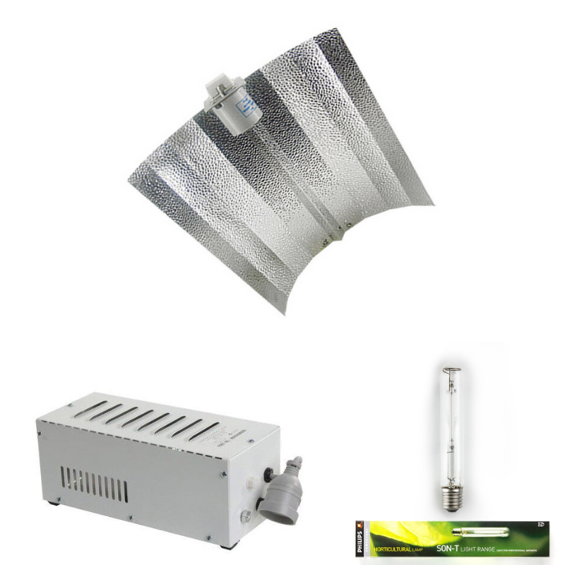 600w HPS Grow Light Kit with Son-T Bulb and 70cm X 62cm Reflector and Ballast 600w HPS Grow Light Kit with Son-T Bulb and 70cm X 62cm Reflector and Ballast