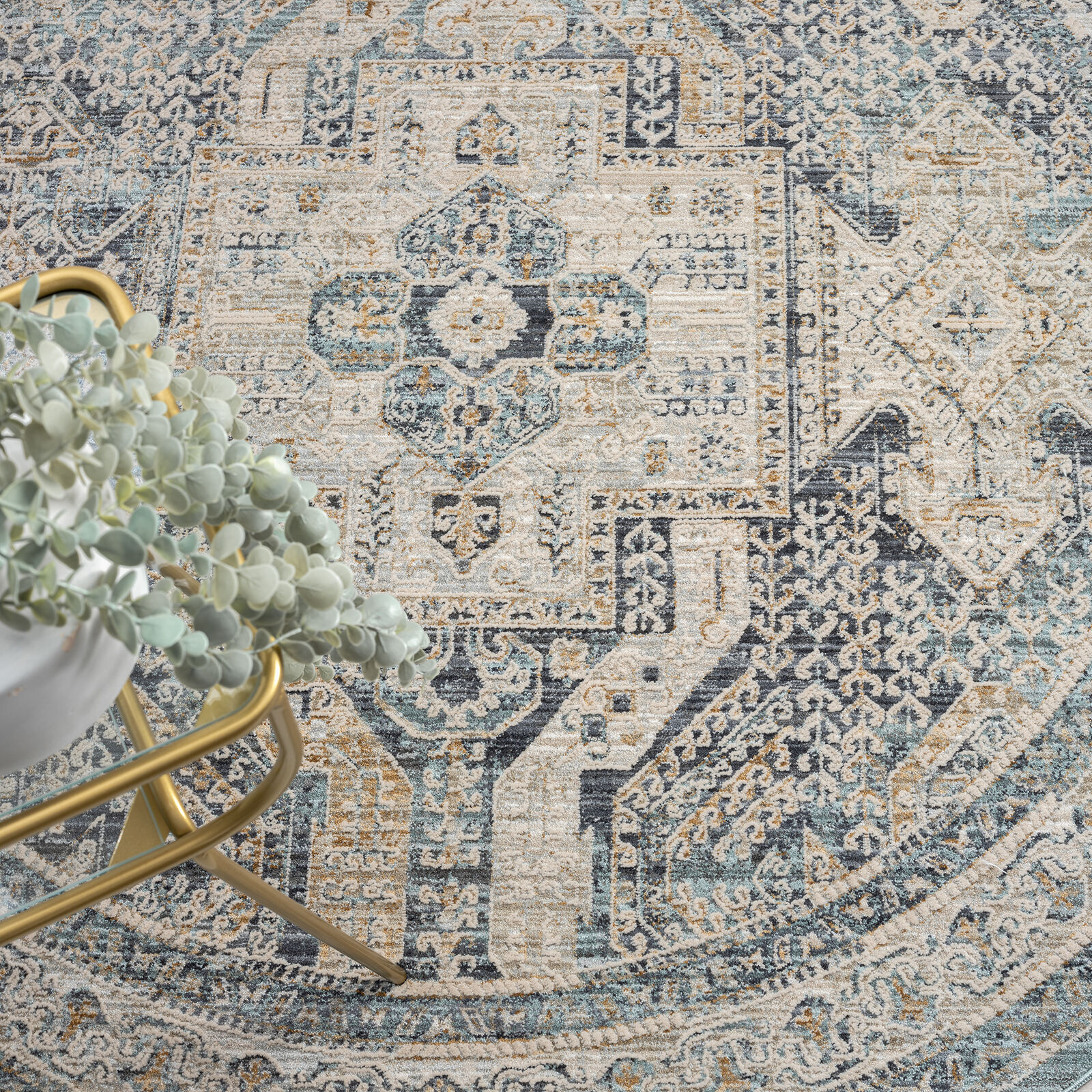 Aubre Contemporary Area Rug - Charcoal - 120x180 Aubre Contemporary Area Rug - Charcoal - 120x180
