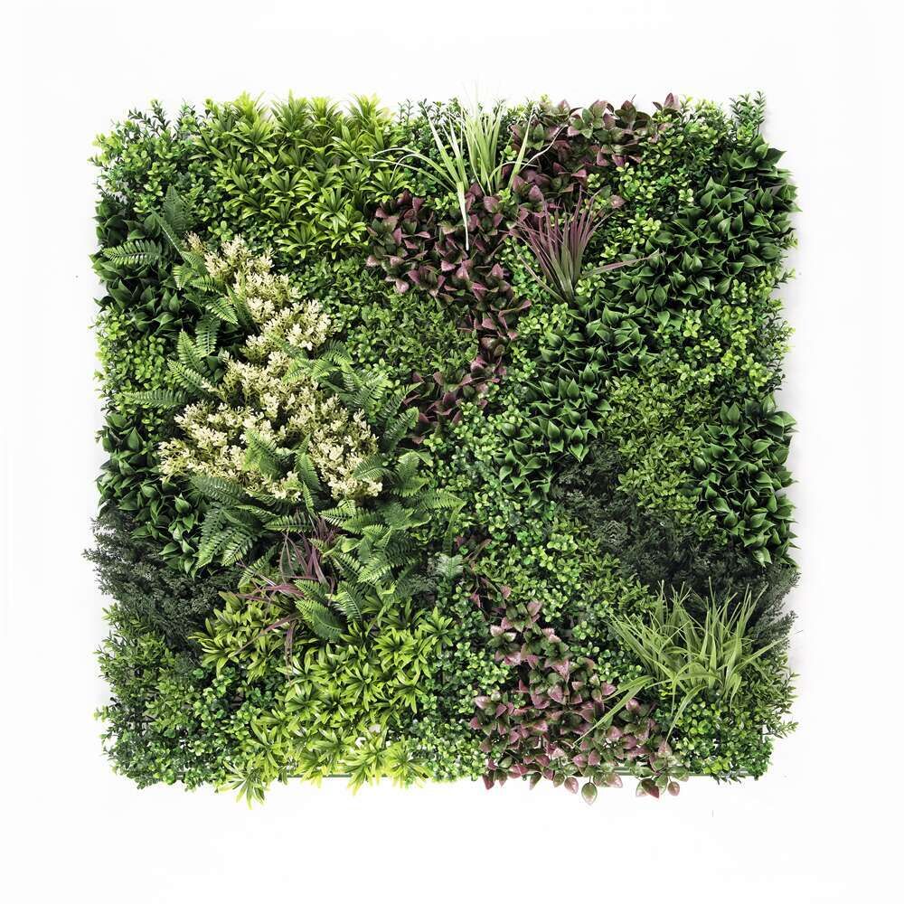 1 SQM Artificial Plant Wall Grass Panels Vertical Garden Foliage Tile Fence 1X1M 1 SQM Artificial Plant Wall Grass Panels Vertical Garden Foliage Tile Fence 1X1M