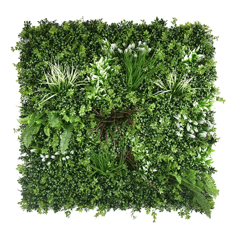 5 SQM Artificial Plant Wall Grass Panels Vertical Garden Foliage Tile Fence 1X1M Green 5 SQM Artificial Plant Wall Grass Panels Vertical Garden Foliage Tile Fence 1X1M Green
