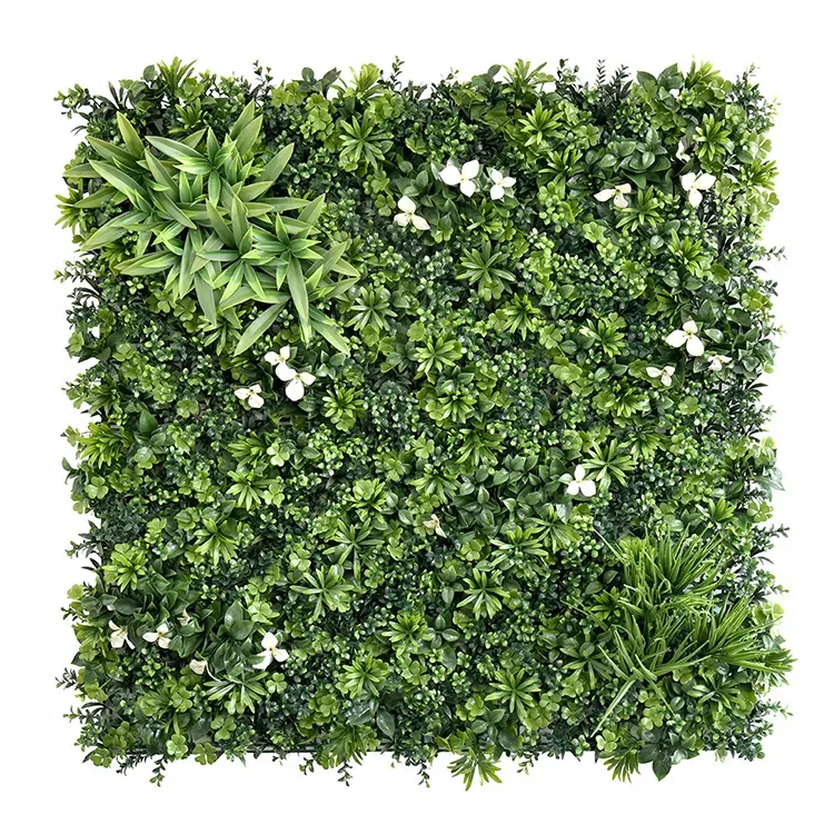 5 SQM Artificial Plant Wall Grass Panels Vertical Garden Tile Fence 1X1M Green 5 SQM Artificial Plant Wall Grass Panels Vertical Garden Tile Fence 1X1M Green