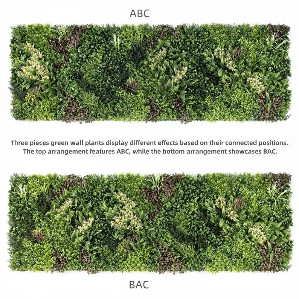 3 SQM Artificial Plant Wall Grass Panels Vertical Garden Foliage Tile Fence 1X1M 3 SQM Artificial Plant Wall Grass Panels Vertical Garden Foliage Tile Fence 1X1M