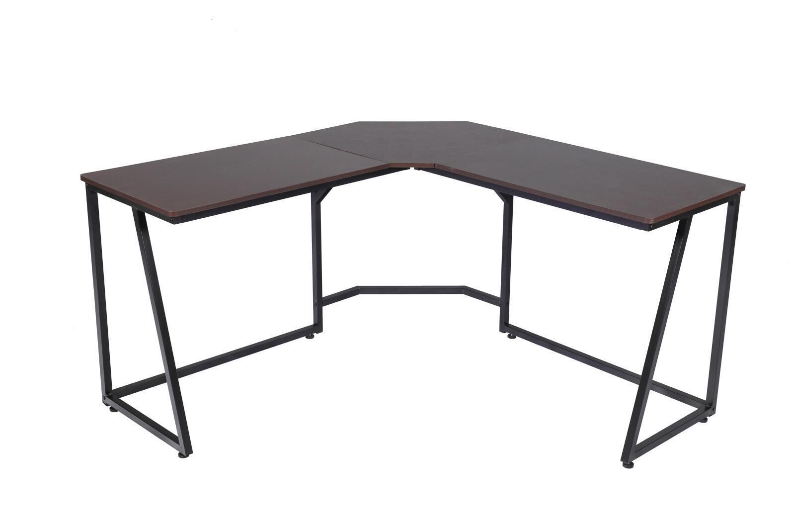 YES4HOMES Corner Computer Desk, Sturdy Home Office Gaming Desk for Laptop, Writing Table, Multipurpose Workstation YES4HOMES Corner Computer Desk, Sturdy Home Office Gaming Desk for Laptop, Writing Table, Multipurpose Workstation