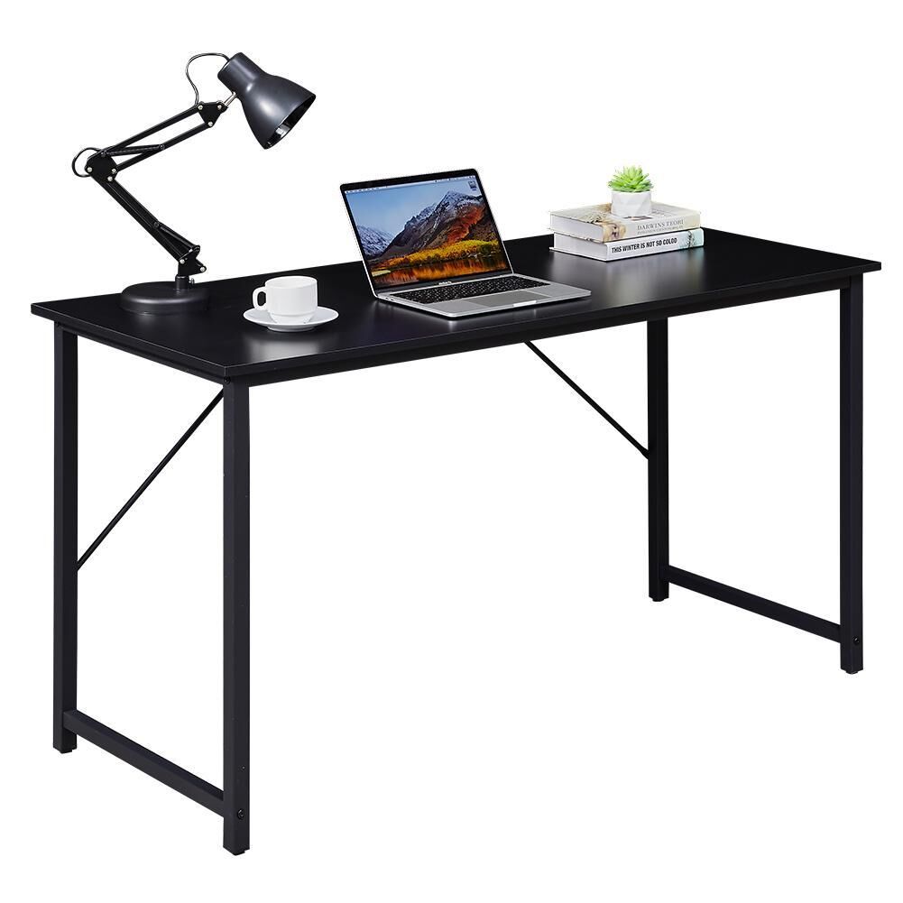 YES4HOMES Computer Desk, Sturdy Home Office Gaming Desk for Laptop, Modern Simple Style Writing Table, Multipurpose Workstation YES4HOMES Computer Desk, Sturdy Home Office Gaming Desk for Laptop, Modern Simple Style Writing Table, Multipurpose Workstation
