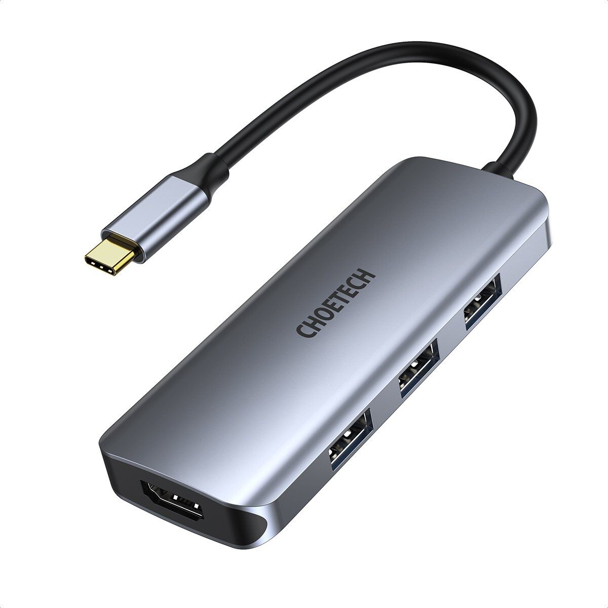 CHOETECH HUB-M19 USB-C 7-in-1 Multifunction Adapter CHOETECH HUB-M19 USB-C 7-in-1 Multifunction Adapter