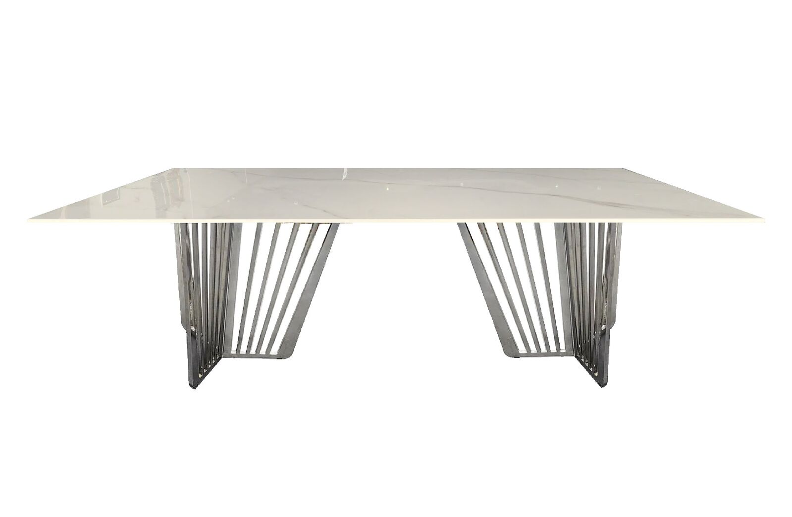 Salina Silver Dining Table -100cm x 200cm Salina Silver Dining Table -100cm x 200cm