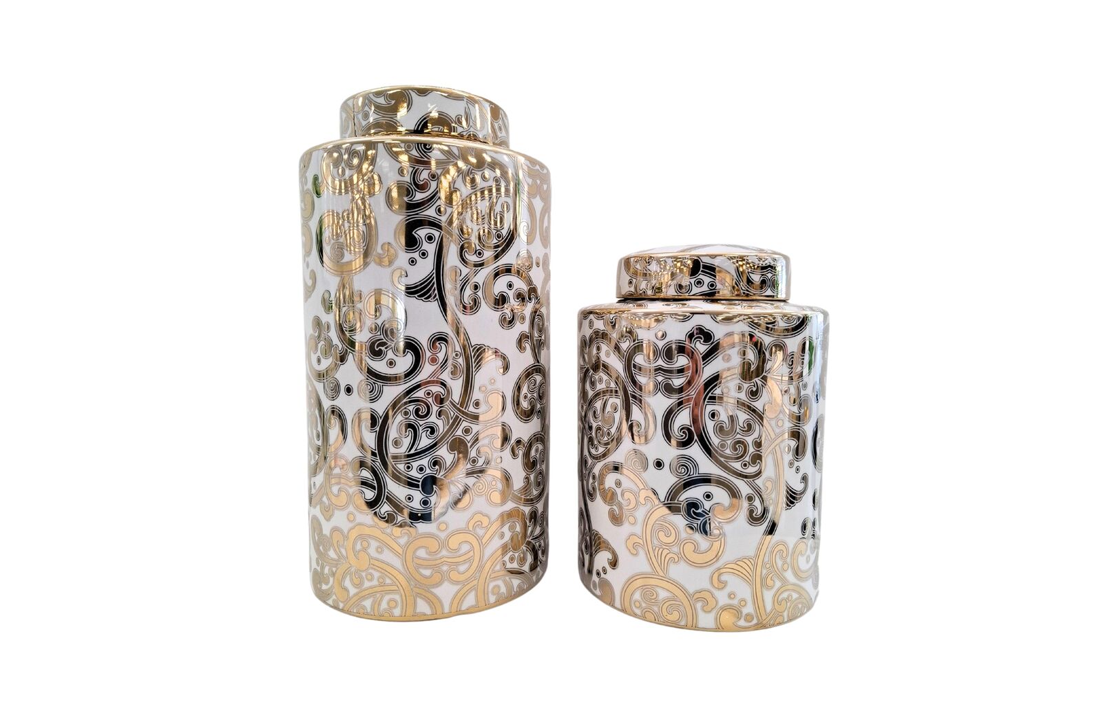 Armani Ceramic Canister - Set of 2 Armani Ceramic Canister - Set of 2