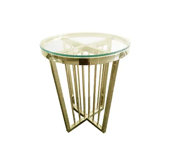 Salina Coffee Table - ClearTop - 45cm Black Salina Coffee Table - ClearTop - 45cm Black