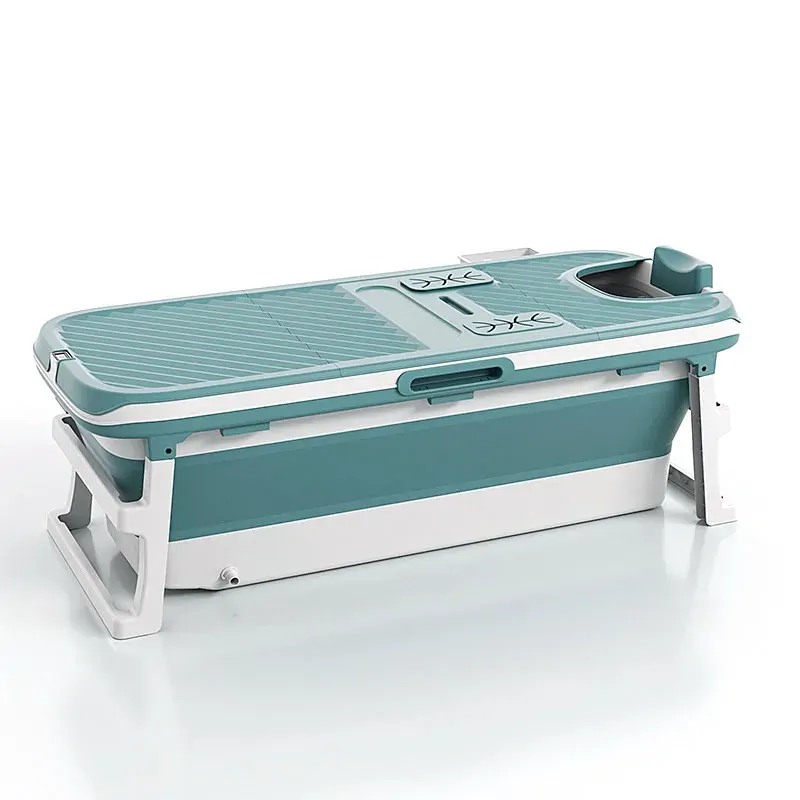 Foldable 135cm Large Massage Bathtub Portable Bath Tub with Drain for adult Foldable 135cm Large Massage Bathtub Portable Bath Tub with Drain for adult
