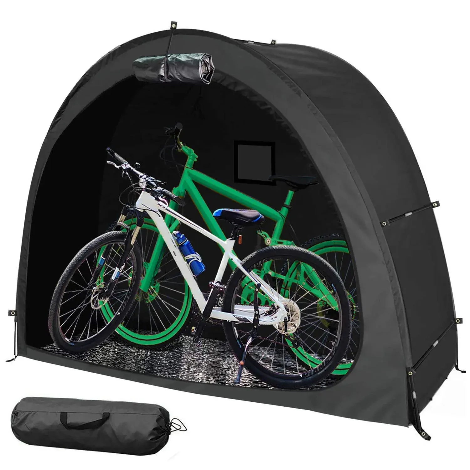 Bike Cover Storage Tent Durable Waterproof Anti-Dust Foldable Outdoor Tools Storage Shed Bike Cover Storage Tent Durable Waterproof Anti-Dust Foldable Outdoor Tools Storage Shed
