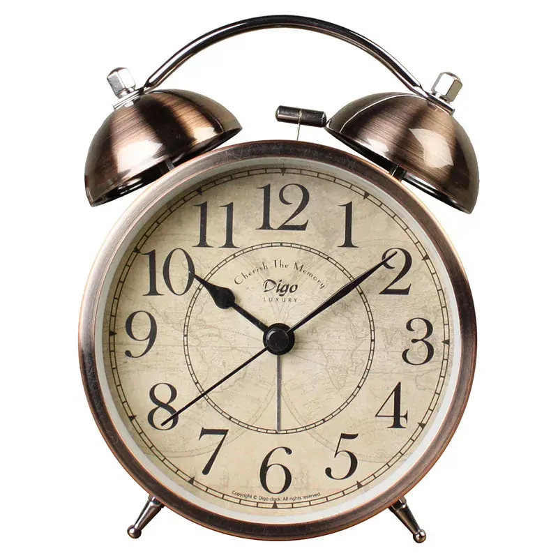 Dual Alarm Clock Twin Bell Alarm Clock, Bedroom Table Desk Alarm Clock Backlight Dual Alarm Clock Twin Bell Alarm Clock, Bedroom Table Desk Alarm Clock Backlight