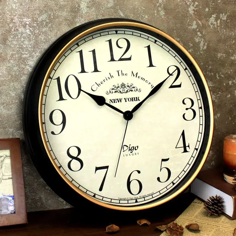 Wall Clock Large 41cm Silent Home Wall Decor Retro Clock for Living Room Kitchen Home Office Wall Clock Large 41cm Silent Home Wall Decor Retro Clock for Living Room Kitchen Home Office