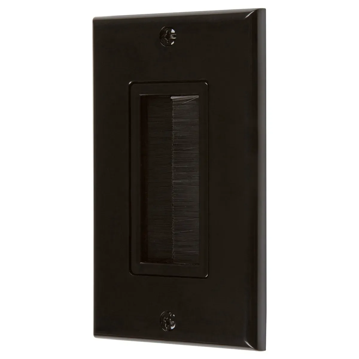 Brush Wall Plate Wires Cable Access Strap Management Socket Mount Port HDMI Brush Wall Plate Wires Cable Access Strap Management Socket Mount Port HDMI