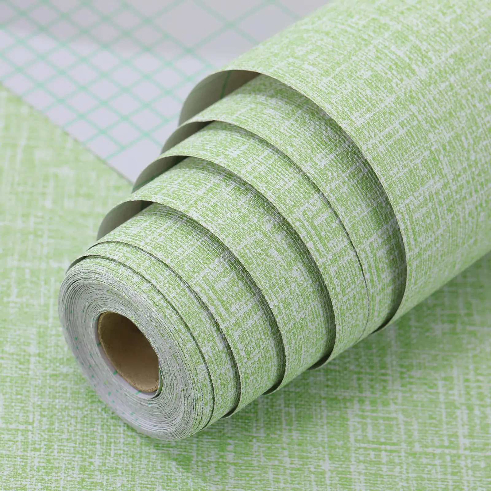 61cm x 10m Green Wallpaper Decor Faux Grasscloth Paper Wall Paper Self Adhesive Removable 61cm x 10m Green Wallpaper Decor Faux Grasscloth Paper Wall Paper Self Adhesive Removable