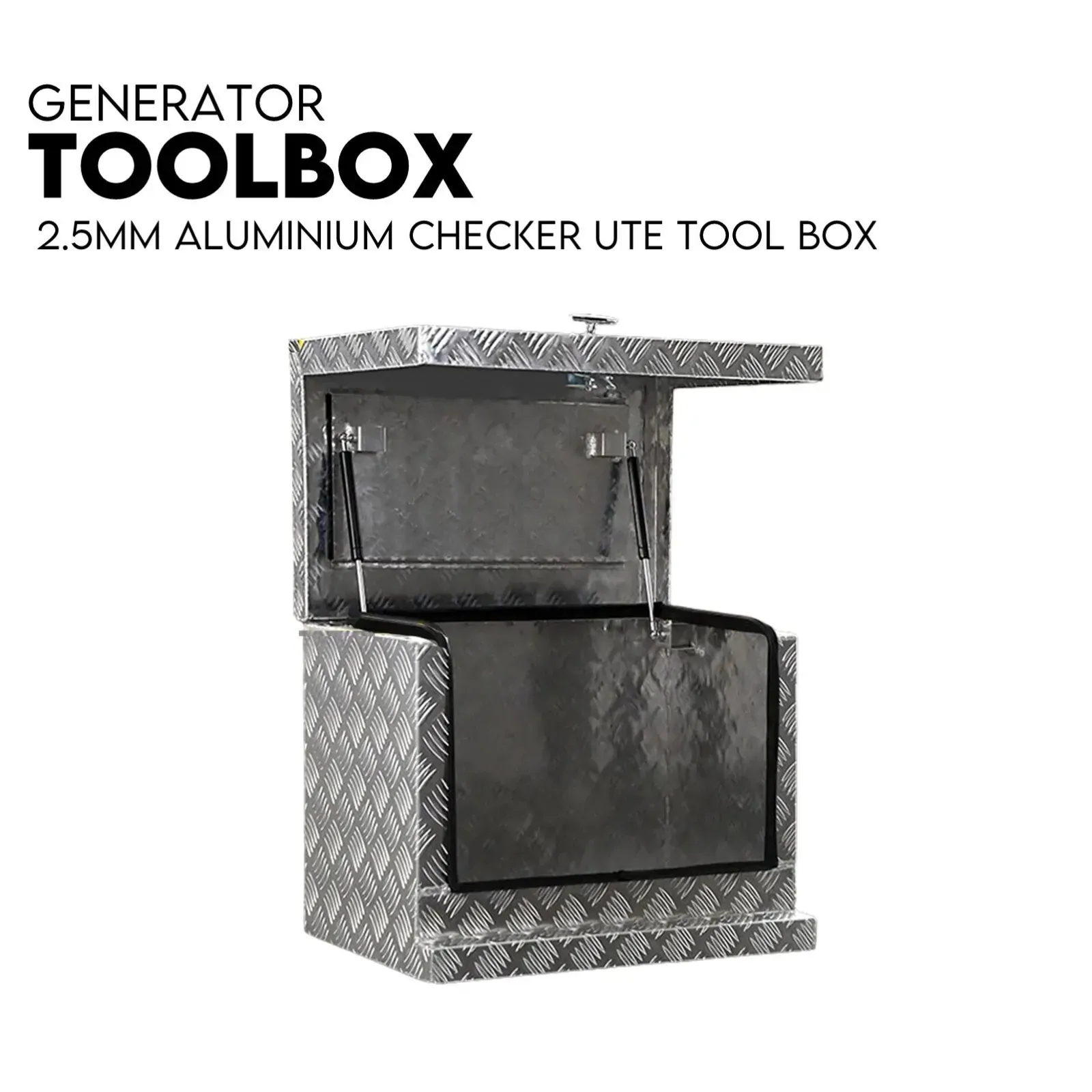 Aluminium Toolbox Ute Tool box Generator Trailer Truck Canopy 620x400x500 Aluminium Toolbox Ute Tool box Generator Trailer Truck Canopy 620x400x500