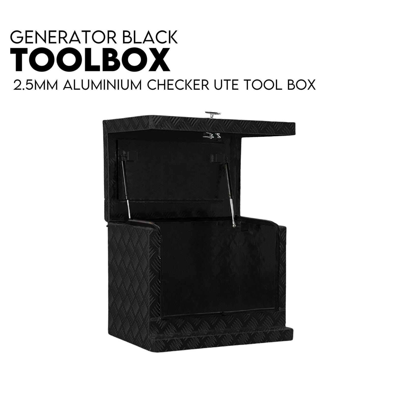 Aluminium Toolbox Ute Tool box Generator Trailer Canopy 620x400x500 Aluminium Toolbox Ute Tool box Generator Trailer Canopy 620x400x500