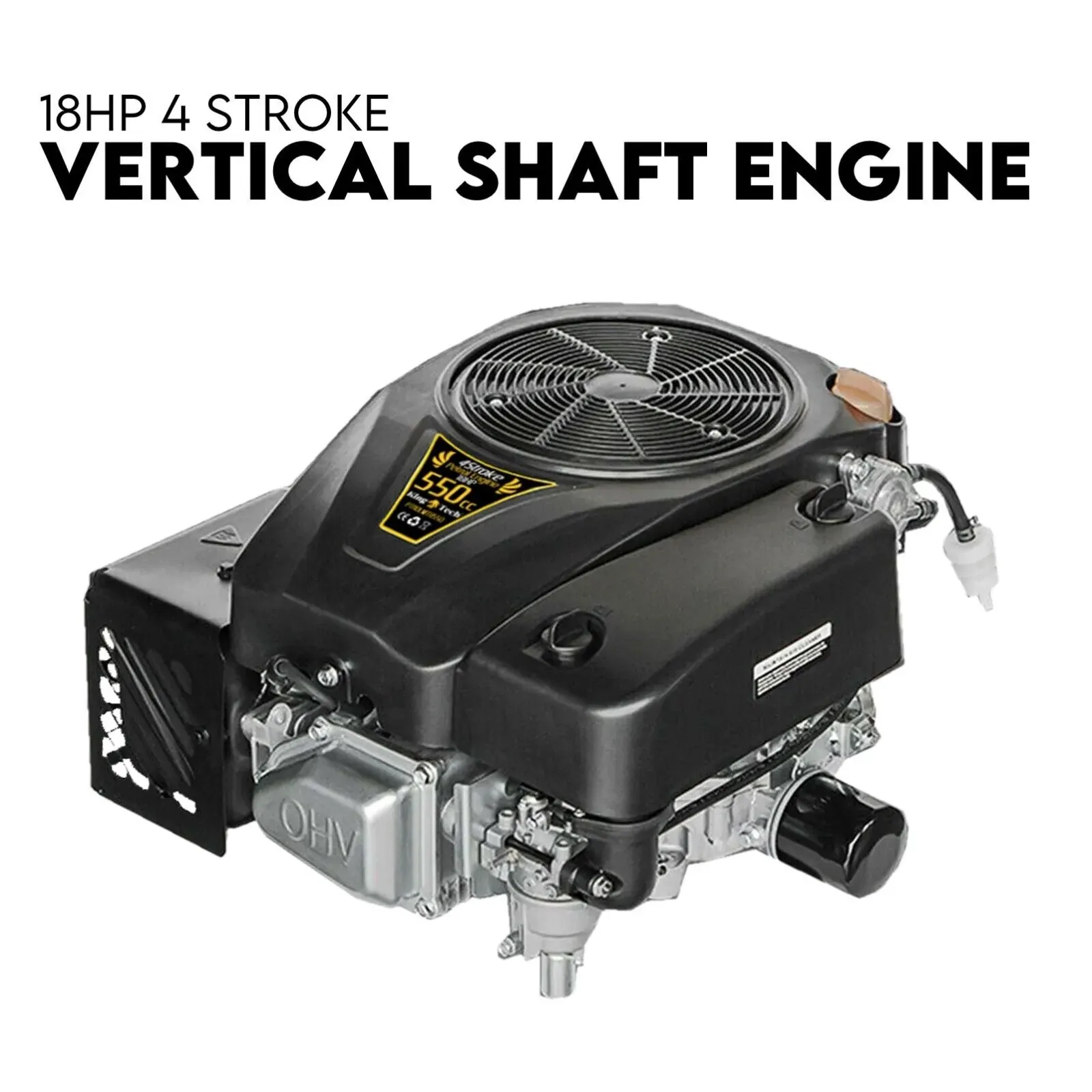 18HP Vertical Shaft Lawn Mower Engine Petrol Motor 4 Stroke OHV Ride On 18HP Vertical Shaft Lawn Mower Engine Petrol Motor 4 Stroke OHV Ride On