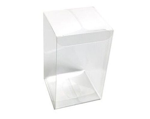 10 Pack of 8x8x10cm Clear PVC Plastic Folding Packaging Small rectangle/square Boxes for Wedding Jewelry Gift Party Favor Model Candy Chocolate Soap B 10 Pack of 8x8x10cm Clear PVC Plastic Folding Packaging Small rectangle/square Boxes for Wedding Jewelry Gift Party Favor Model Candy Chocolate Soap B