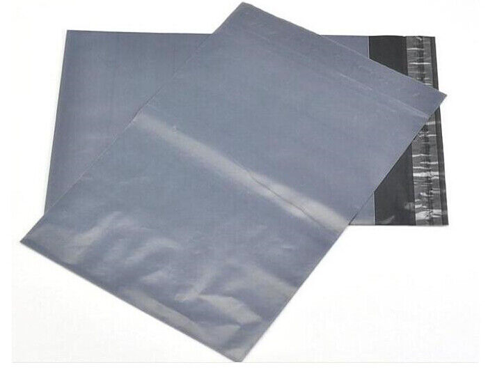 100 Bulk Buuy Pack - 400x300 mm GREY PLASTIC MAILING SATCHEL COURIER BAG POLY POSTAGE SHIPPING POST SELF SEAL 100 Bulk Buuy Pack - 400x300 mm GREY PLASTIC MAILING SATCHEL COURIER BAG POLY POSTAGE SHIPPING POST SELF SEAL