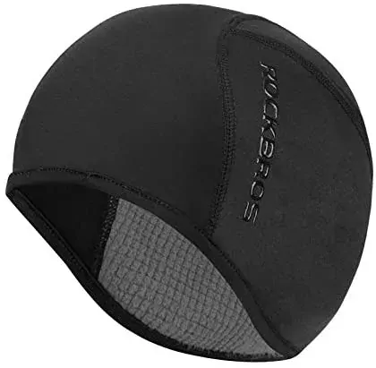Helmet Fleece Inner Liner Cycling Skull Cap Winter Thermal MTB Mountain Cycling Cap for Men Women Headwear for Running Skiing & Winter Sports BLACK Ro Helmet Fleece Inner Liner Cycling Skull Cap Winter Thermal MTB Mountain Cycling Cap for Men Women Headwear for Running Skiing & Winter Sports BLACK Ro