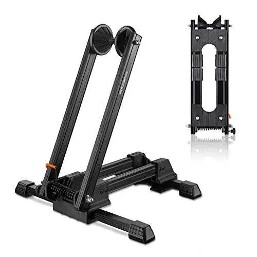Bike Stand Foldable Portable- Rockbros Aluminum Alloy Light Weight 1.6gk Garage House Shed Bike Wheel Holder Portable Bike Stand Foldable Portable- Rockbros Aluminum Alloy Light Weight 1.6gk Garage House Shed Bike Wheel Holder Portable
