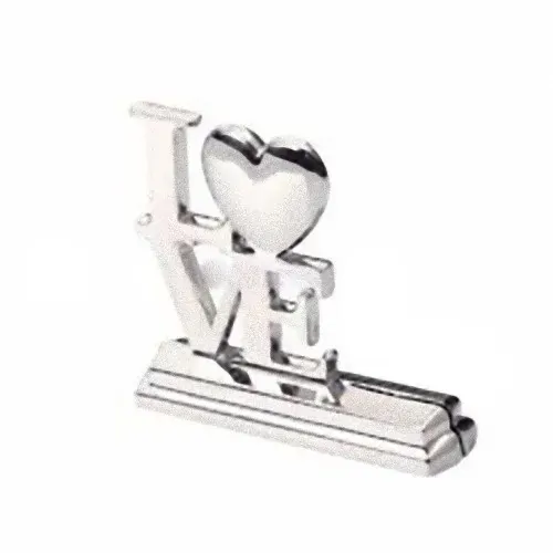 Wedding Name Card Place Stand Silver LOVE Letters - Wedding Anniversary or Engagement Party 10 pack Wedding Name Card Place Stand Silver LOVE Letters - Wedding Anniversary or Engagement Party 10 pack