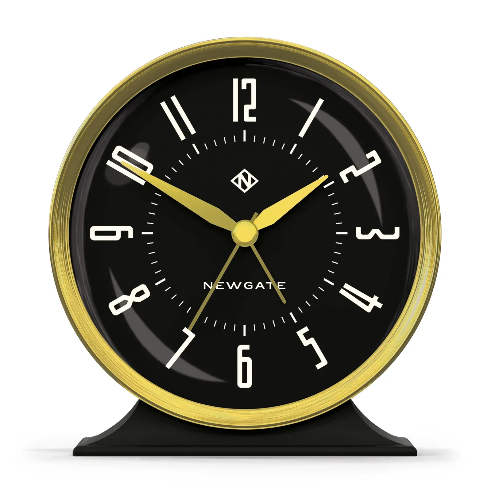 Newgate Hotel Alarm Clock Black Newgate Hotel Alarm Clock Black