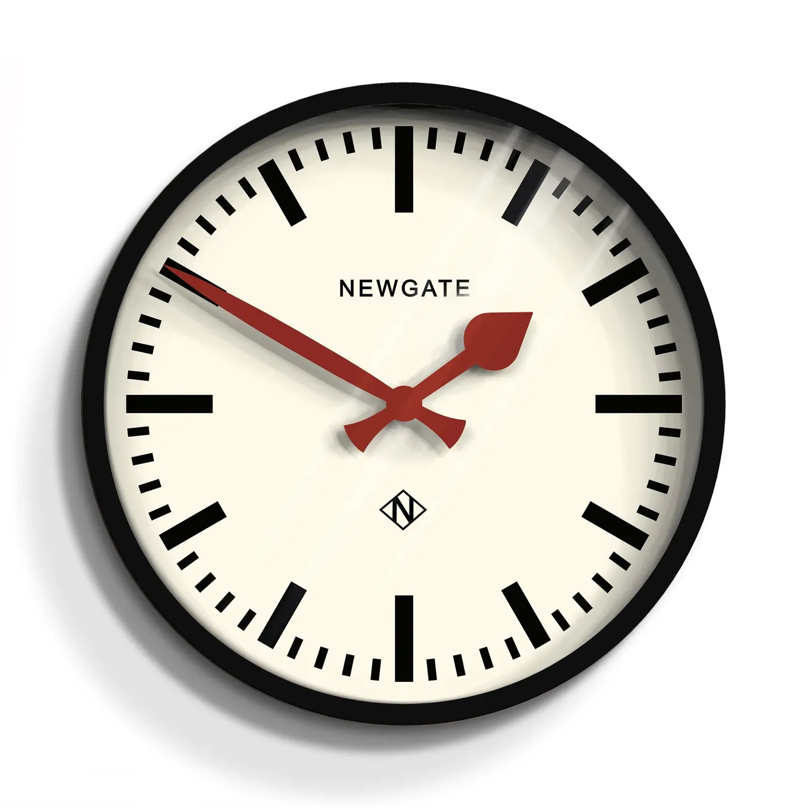 Newgate Luggage Clock Black Newgate Luggage Clock Black