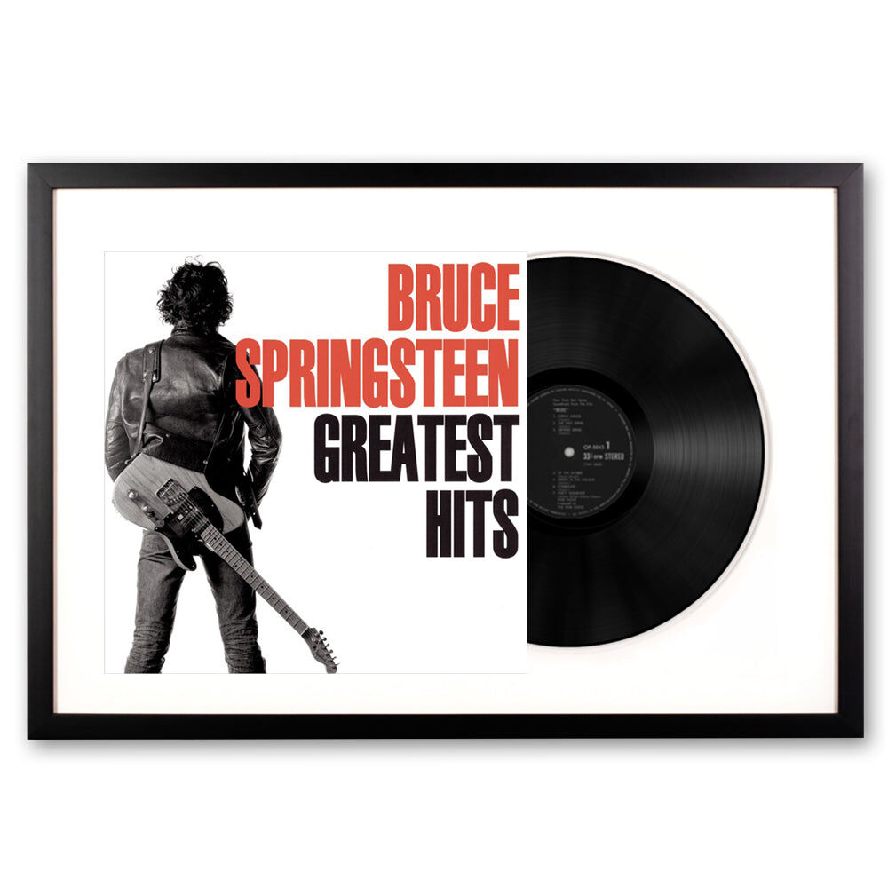 Framed Bruce Springsteen Greatest Hits Vinyl Album Art Framed Bruce Springsteen Greatest Hits Vinyl Album Art