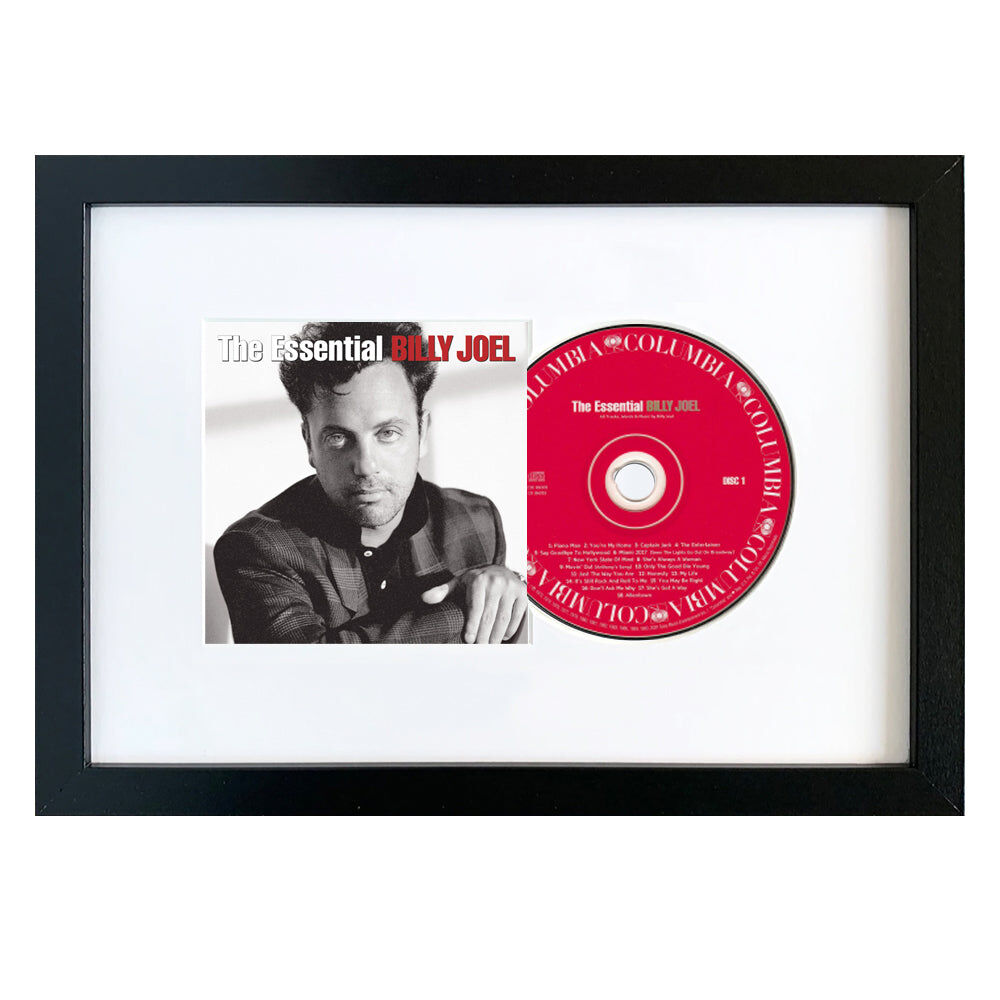 Billy Joel-The Essential Billy Joel CD Framed Album Art Billy Joel-The Essential Billy Joel CD Framed Album Art