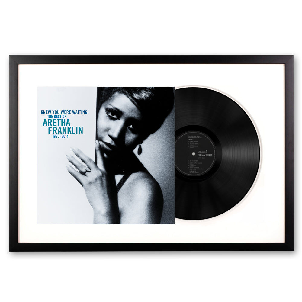 Framed Aretha Franklin Knew You Were Waiting: The Best of Aretha Franklin 1980-2014 Vinyl Album Art Framed Aretha Franklin Knew You Were Waiting: The Best of Aretha Franklin 1980-2014 Vinyl Album Art