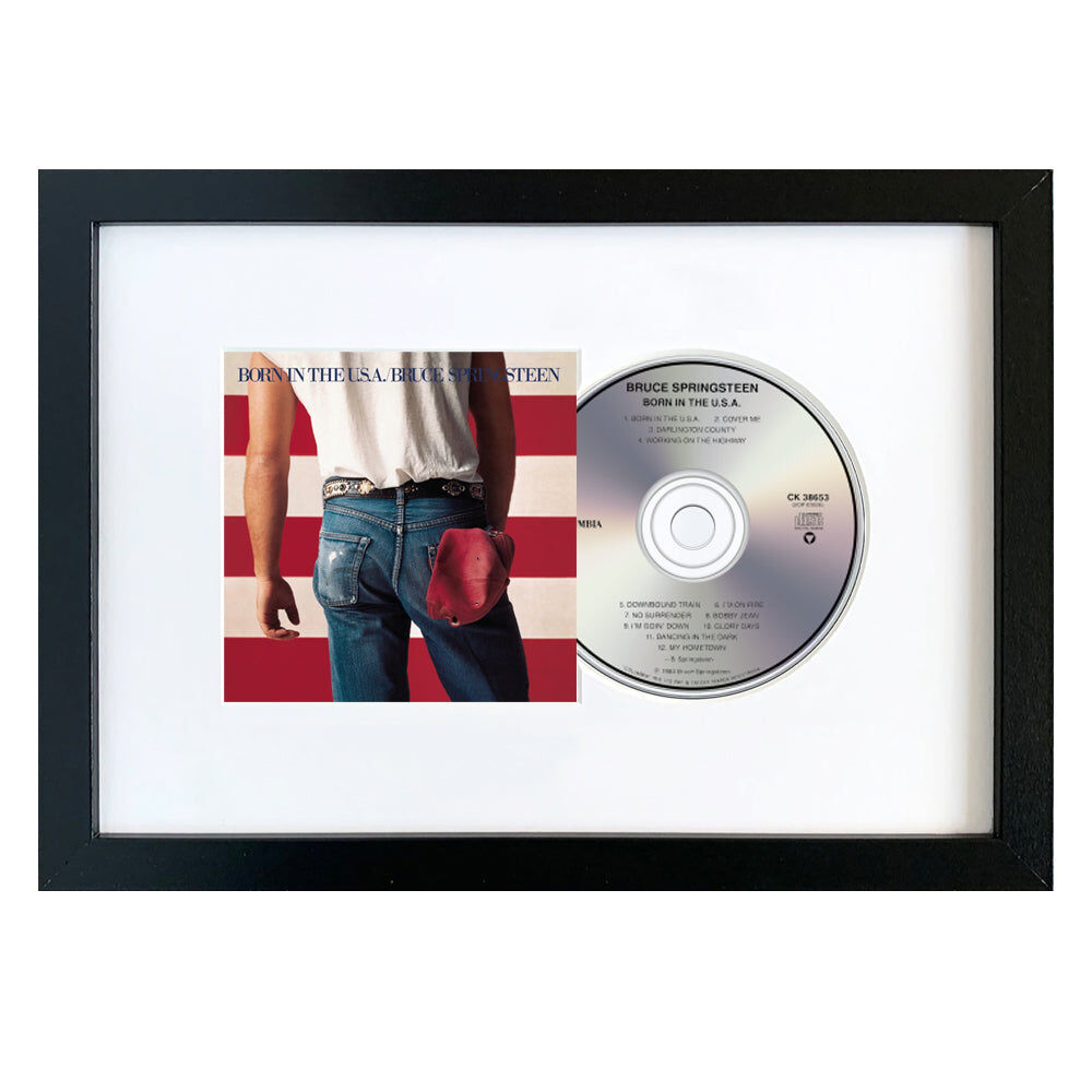 Bruce Springsteen-Born In The U.S.A. (2014 Remaster) CD Framed Album Art Bruce Springsteen-Born In The U.S.A. (2014 Remaster) CD Framed Album Art