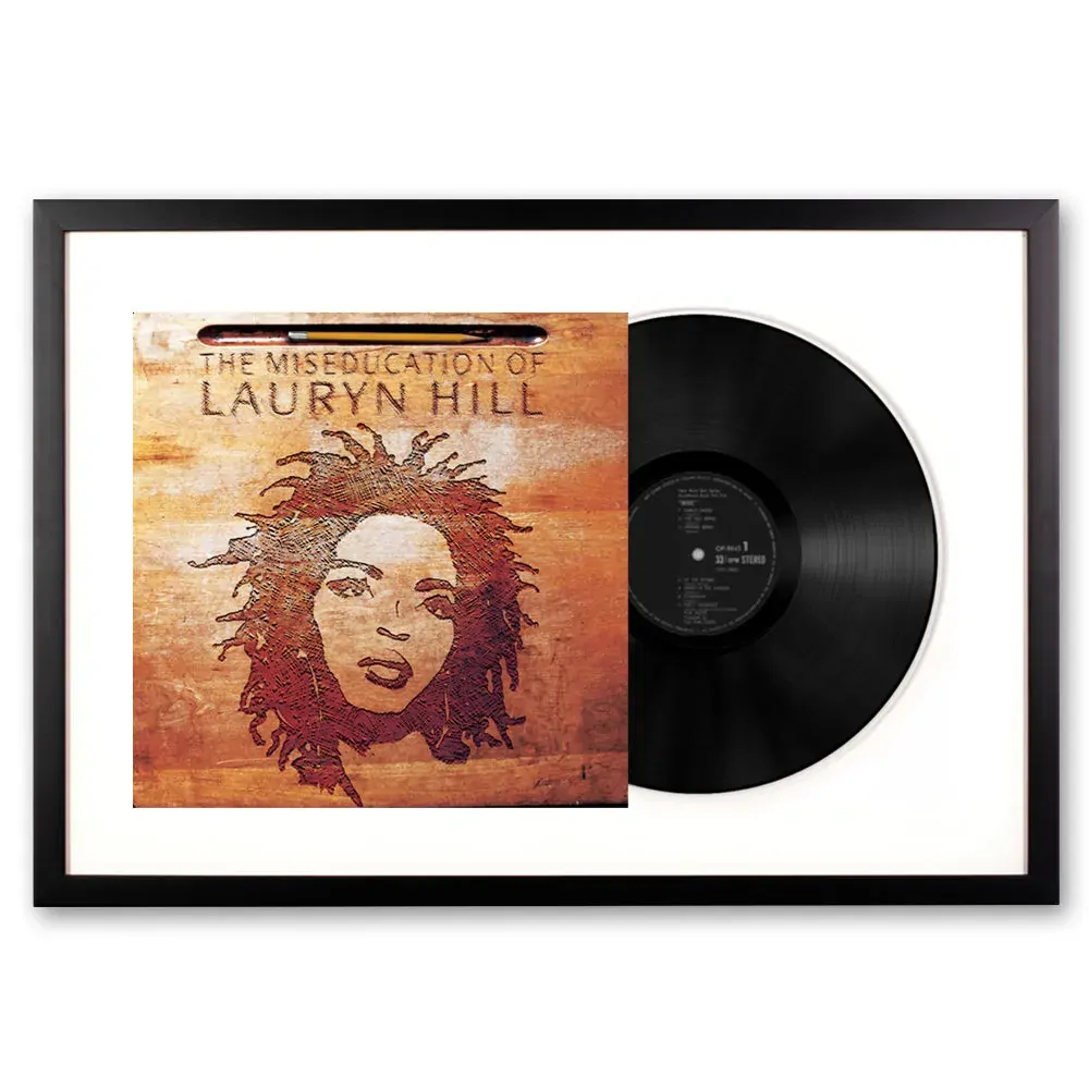 Framed Lauryn Hill the Miseducation of Lauryn Hill Vinyl Album Art Framed Lauryn Hill the Miseducation of Lauryn Hill Vinyl Album Art