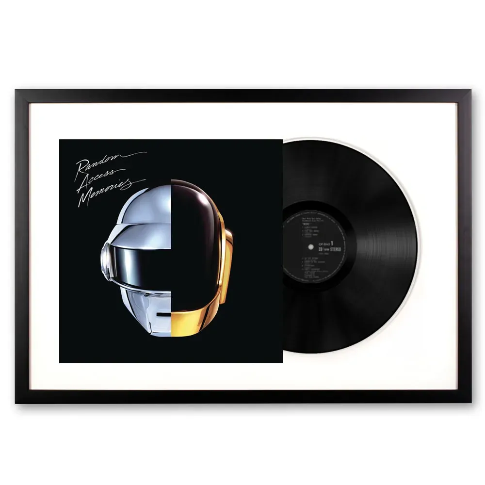 Framed Daft Punk Random Access Memories Vinyl Album Art Framed Daft Punk Random Access Memories Vinyl Album Art