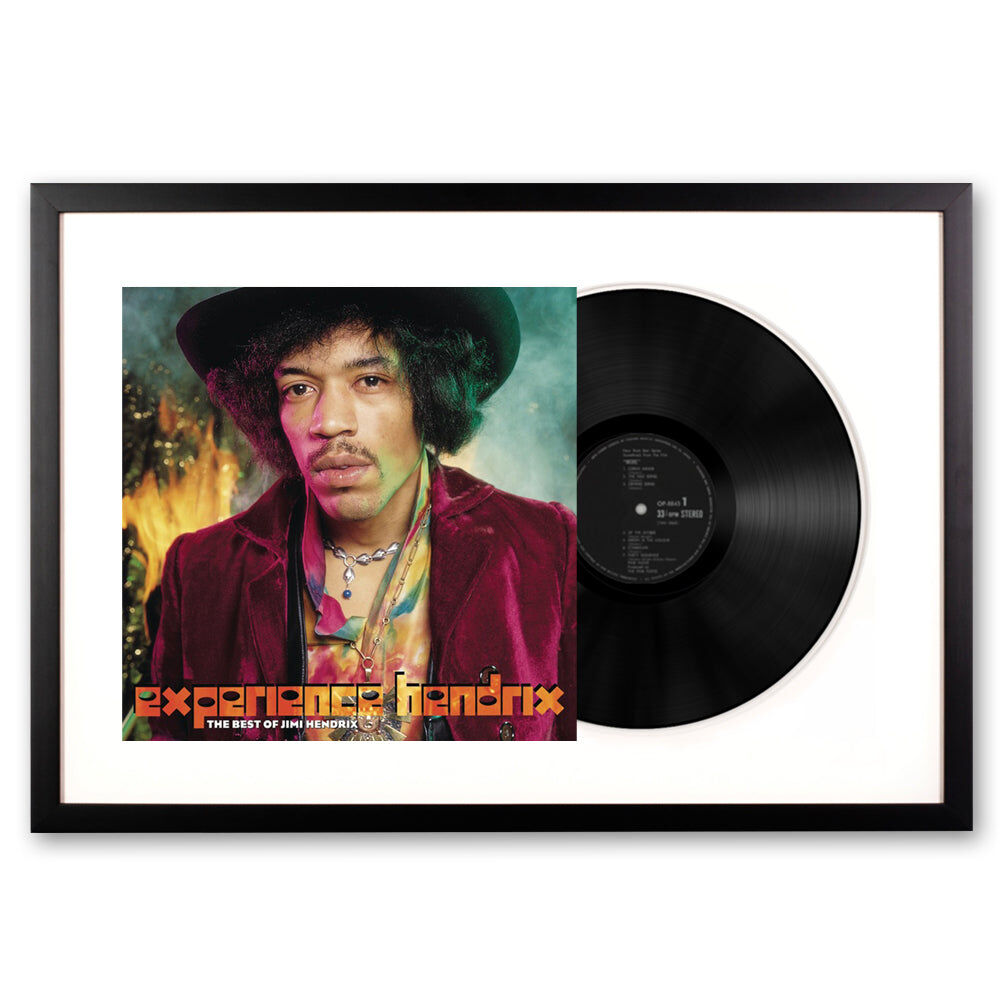 Framed The Jimi Hendrix Experience Experience Hendrix: The Best of Jimi Hendrix Vinyl Album Art Framed The Jimi Hendrix Experience Experience Hendrix: The Best of Jimi Hendrix Vinyl Album Art