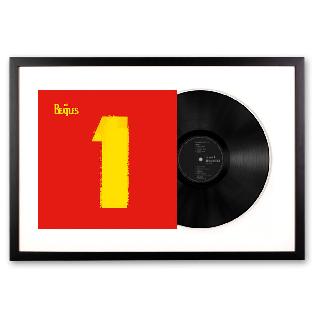 Framed The Beatles - 1 - Double Vinyl Album Art Framed The Beatles - 1 - Double Vinyl Album Art
