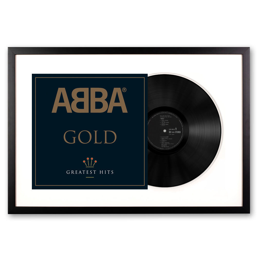 Framed ABBA GOLD - Double Vinyl Album Art Framed ABBA GOLD - Double Vinyl Album Art