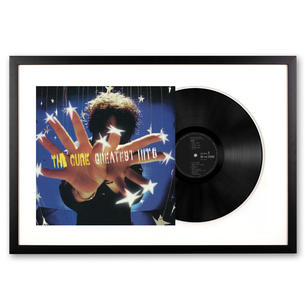 Framed The Cure Greatest Hits - Double Vinyl Album Art Framed The Cure Greatest Hits - Double Vinyl Album Art